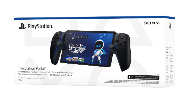 PlayStation Portal Remote Player Midnight Black, streaming PS5, ecran 8", Wireless NOU