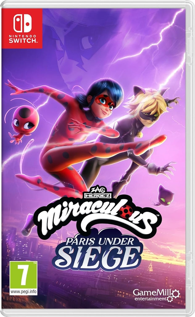 Joc Miraculous: Paris Under Siege pentru Nintendo Switch Second-Hand SH