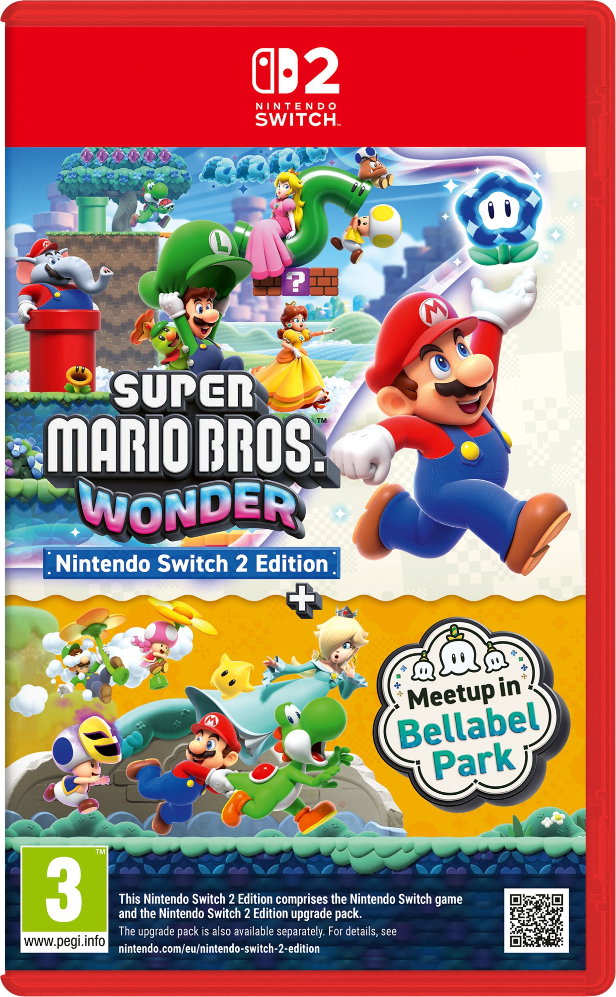 Joc Super Mario Bros. Wonder + Meetup in Bellabel Park pentru Nintendo Switch 1&2 NOU