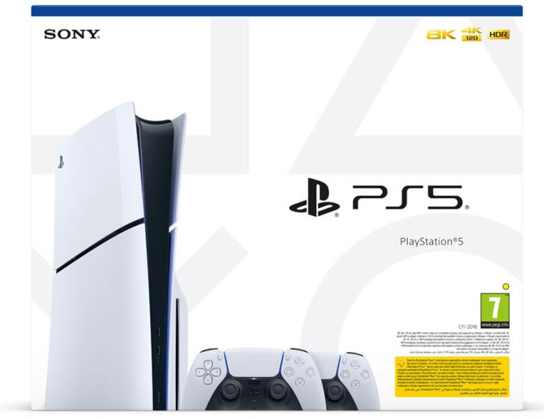 Consola PlayStation 5 Slim (PS5) 1TB + Controller EXTRA , D-Chassis, Alb Second-Hand SH