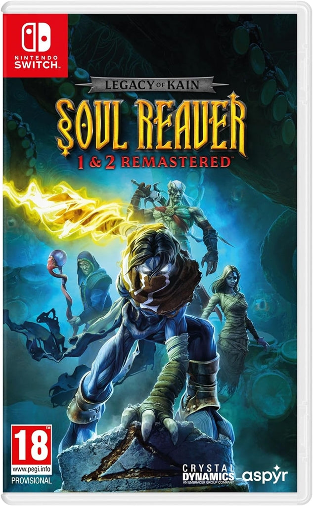Joc Legacy of Kain: Soul Reaver 1 & 2 Remastered pentru Nintendo Switch Second-Hand SH