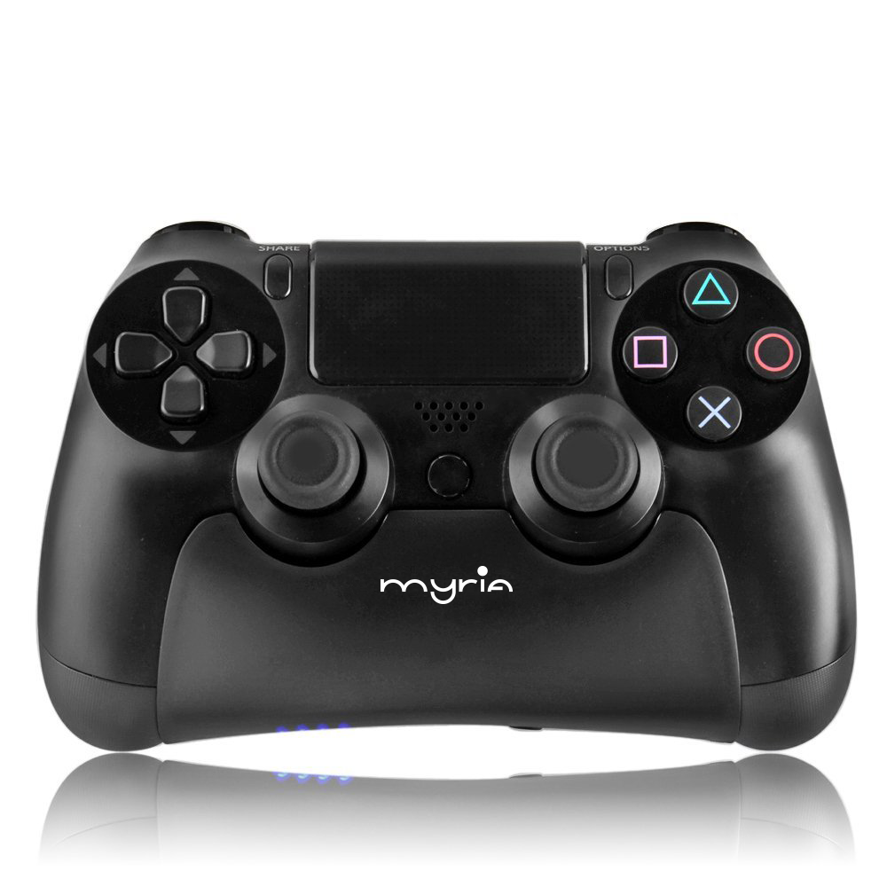 Acumulator MYRIA MY7404 pentru controller PS4 / PS4 Slim / Pro, Li-Ion 2000 mAh – Negru Second-Hand SH