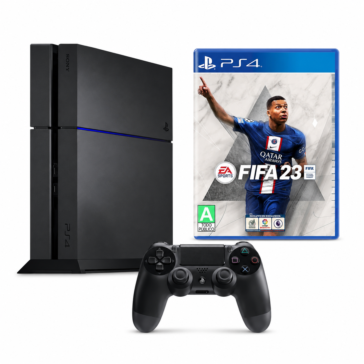 Consola Sony PlayStation 1TB PS4 + Controller + FIFA 23 Second-Hand SH