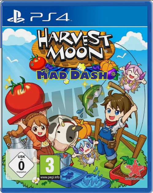 Joc Harvest Moon Mad Dash pentru PlayStation 4 PS4 Second-Hand SH