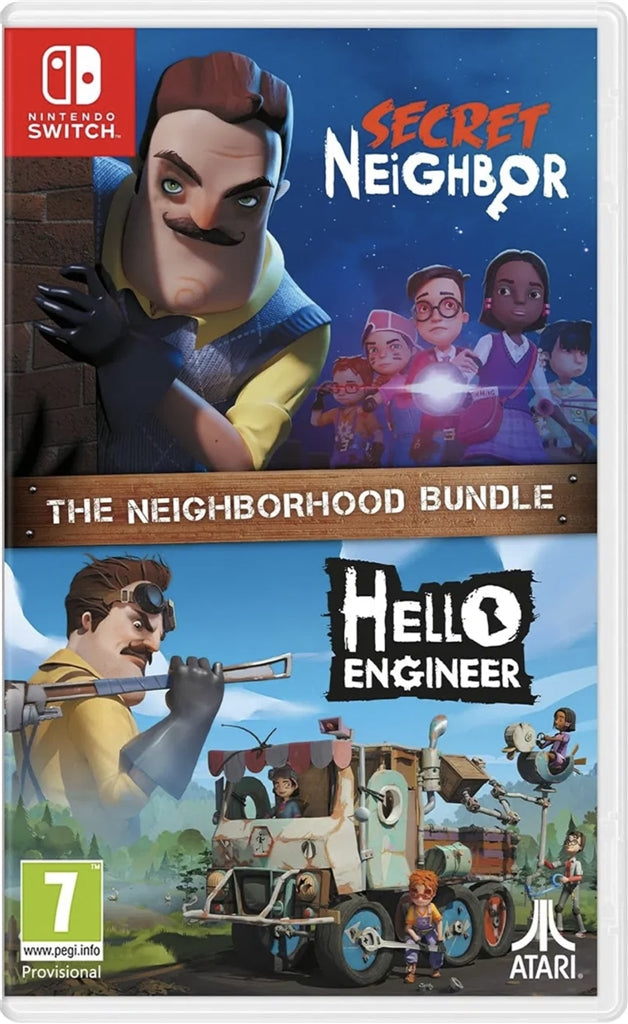 Joc Secret Neighbor + Hello Engineer – The Neighborhood Bundle pentru Nintendo Switch Second-Hand SH