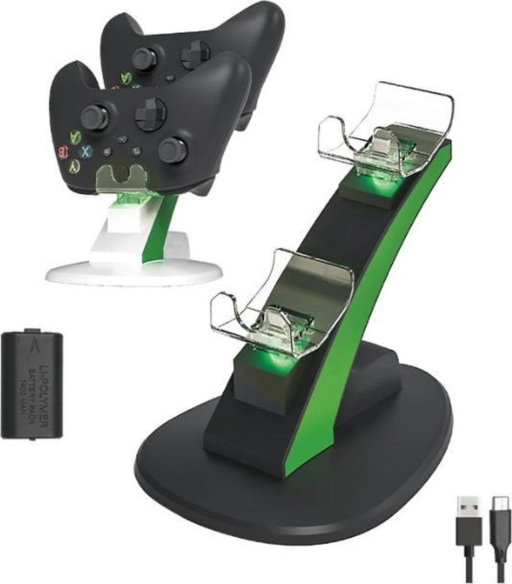 Stație de încărcare dublă Astilla pentru controllere Xbox Series X/S, Negru Second-Hand SH