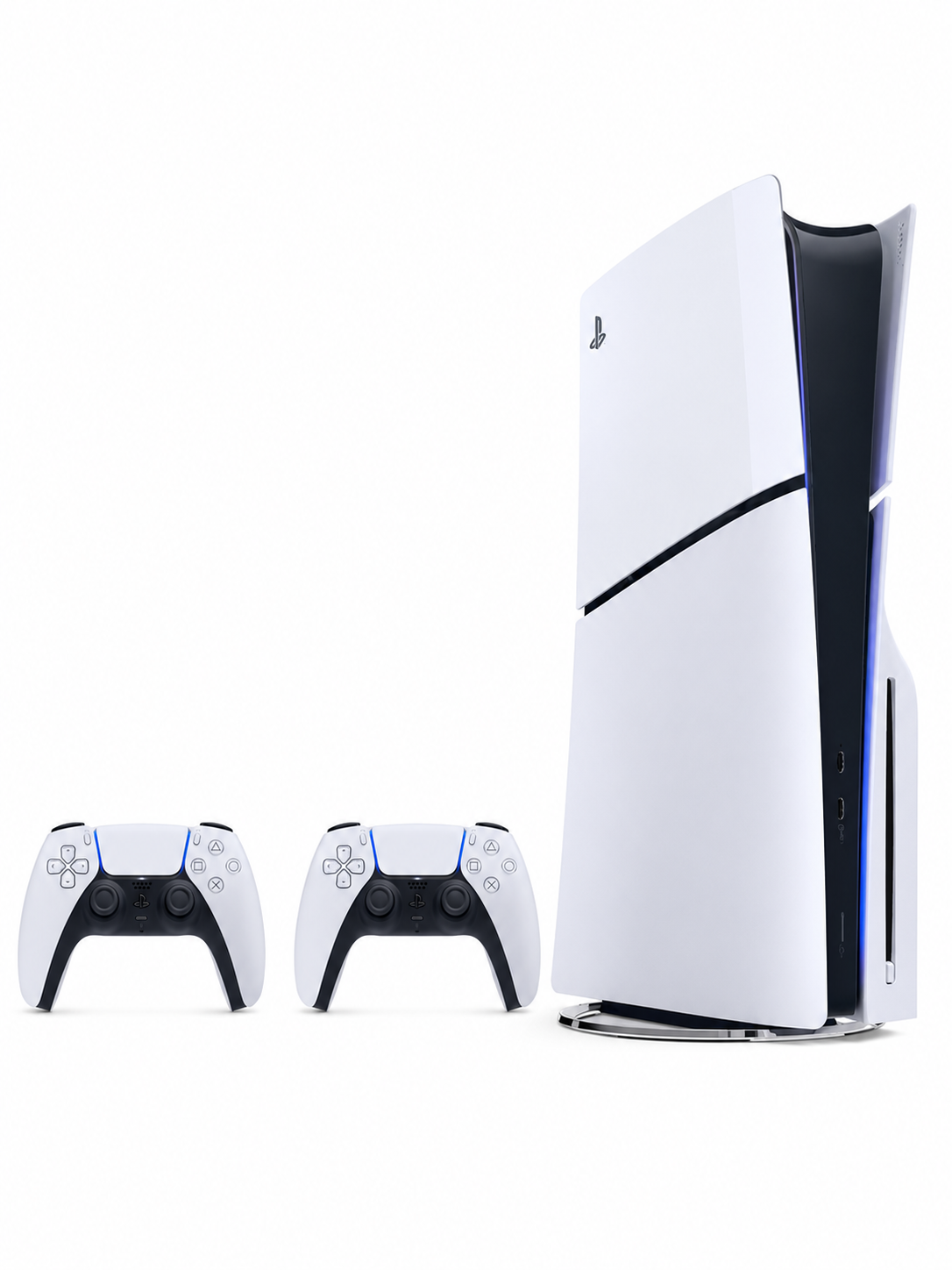 Consola Sony PlayStation 5 PS5 SLIM 1TB DISK EDITION + 2 Controller Second-Hand SH + Joc GTA V Second-Hand SH