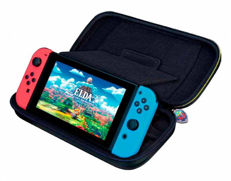 Husă de transport Nacon NNS47 Zelda pentru Nintendo Switch, carcasă rigidă, suport jocuri – Multicolor Second-Hand SH