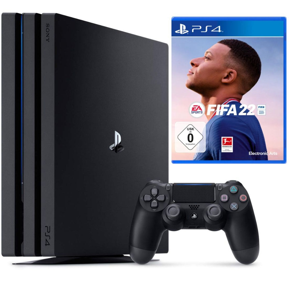 Consola Sony PlayStation 4 PRO PS4 1TB + Controller + FIFA 22 Second-Hand SH