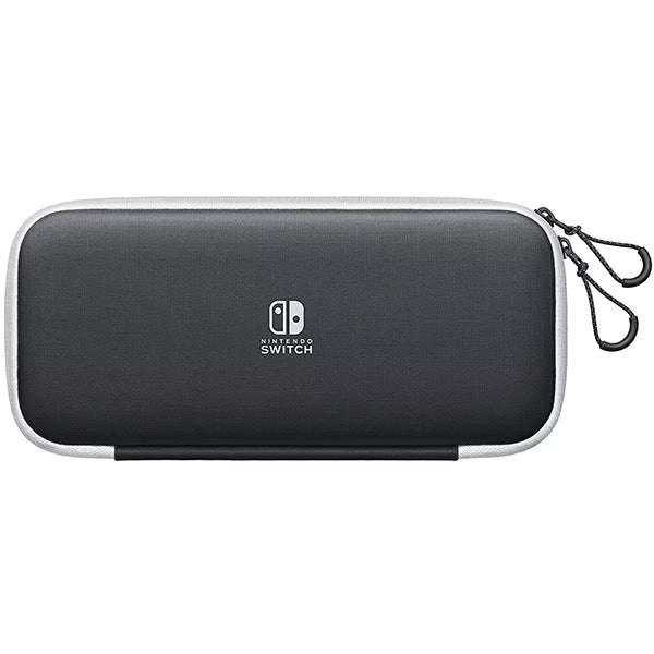 Set protecție Nintendo Switch / Switch OLED – Husă transport + folie ecran, Negru/Alb Second-Hand SH