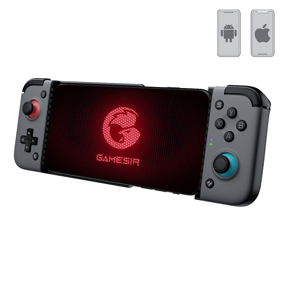 Controller mobil GameSir X2 Bluetooth pentru Android și iOS, design ergonomic – Negru NOU