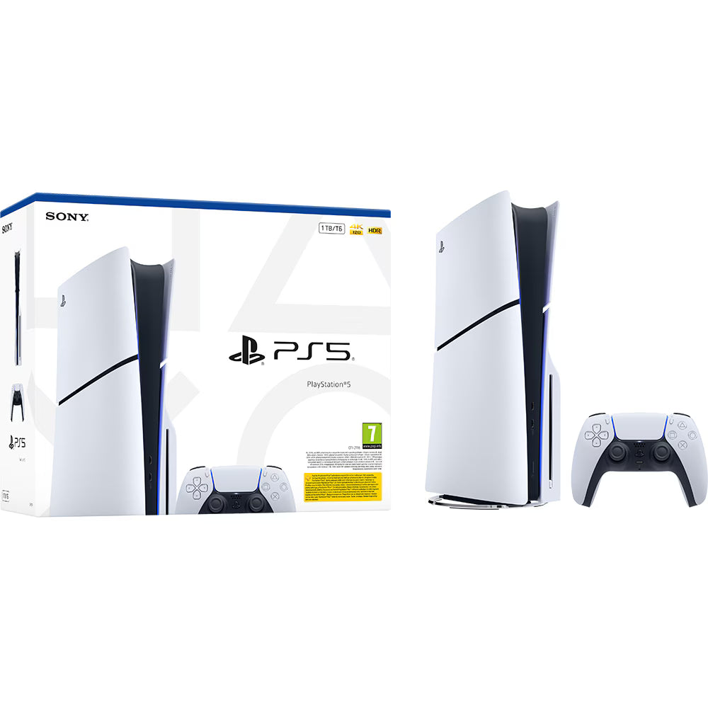 Consolă Sony PlayStation 5 Slim (PS5) 1TB, E-Chassis, Alb Second-Hand SH