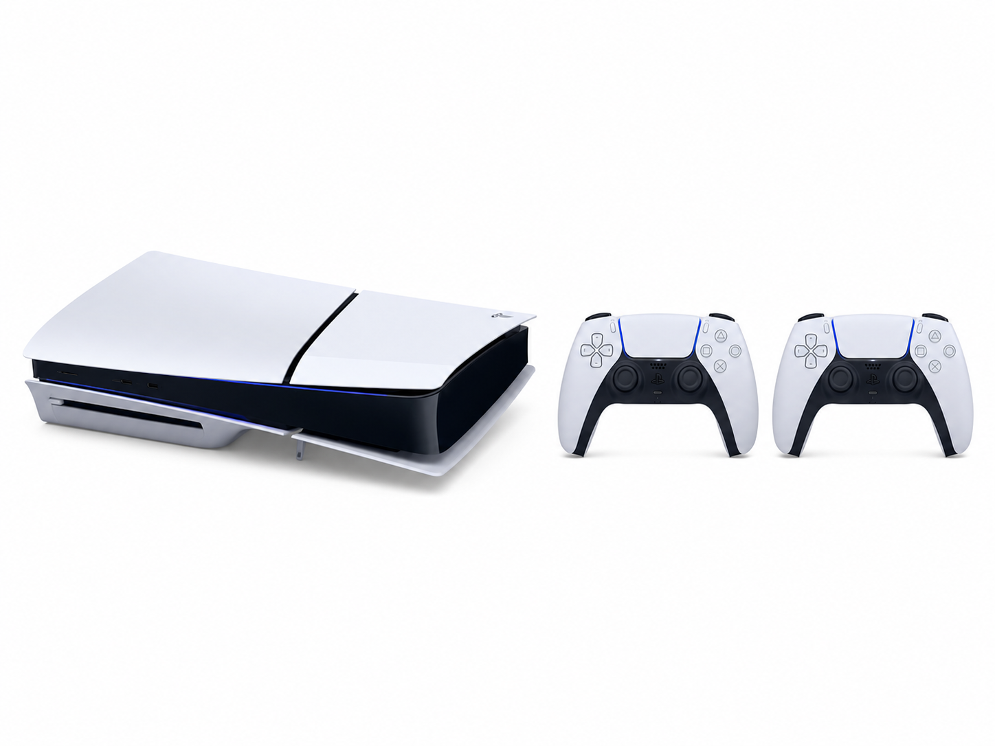Consola Sony PlayStation 5 PS5 SLIM 1TB DISK EDITION + 2 Controller Second-Hand SH + Joc GTA V Second-Hand SH
