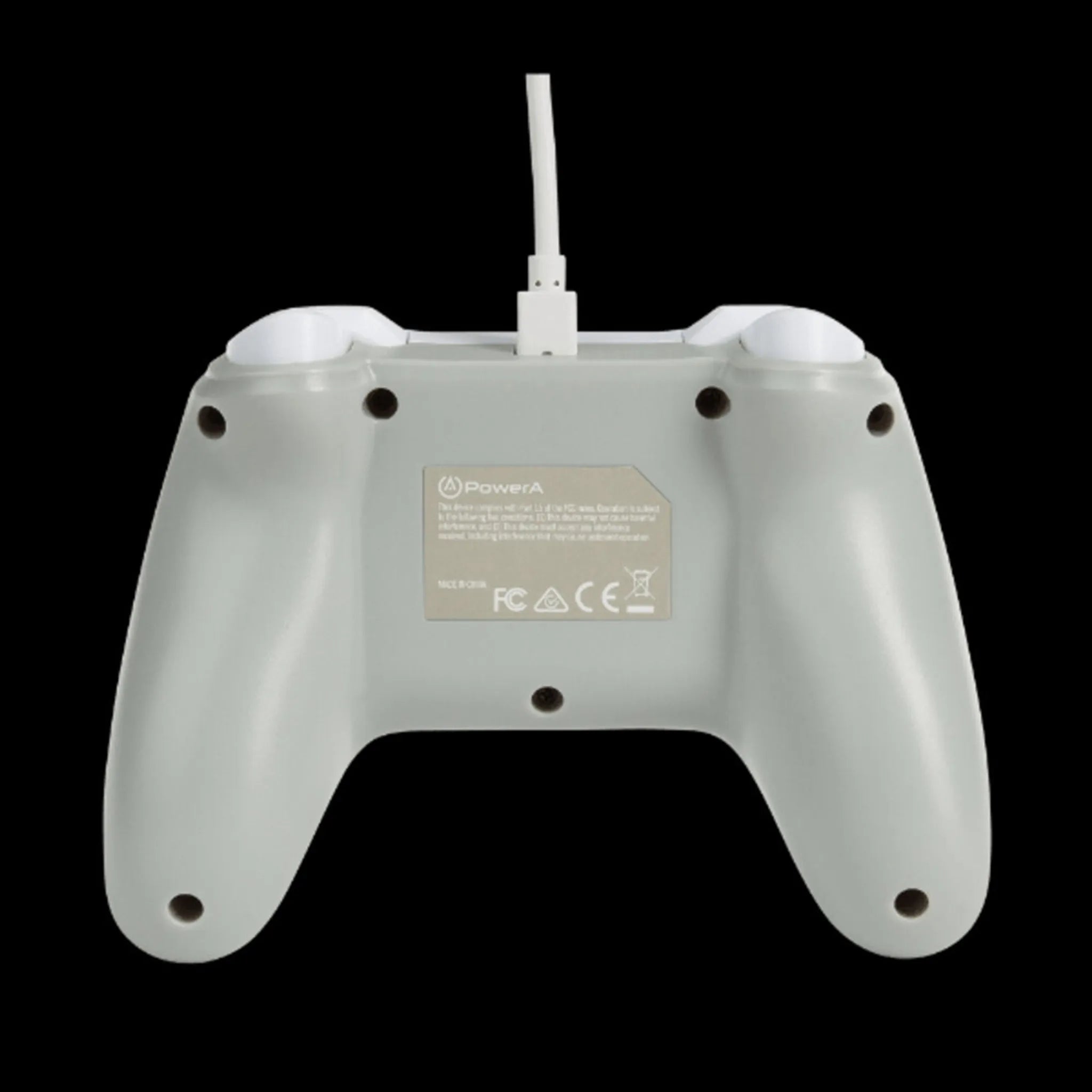 Controller cu fir PowerA pentru Nintendo Switch, USB, 3m, Ergonomic – Alb Second-Hand SH