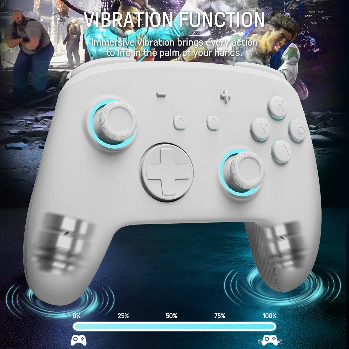 Controller Wireless FUNLAB Switch 2 Pro pentru Nintendo Switch2 - OLED NOU