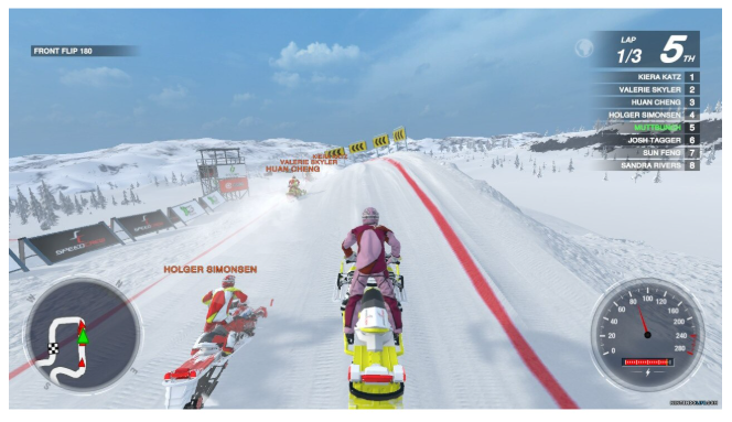 Joc Snow Moto Racing Freedom pentru Nintendo Switch Second-Hand SH
