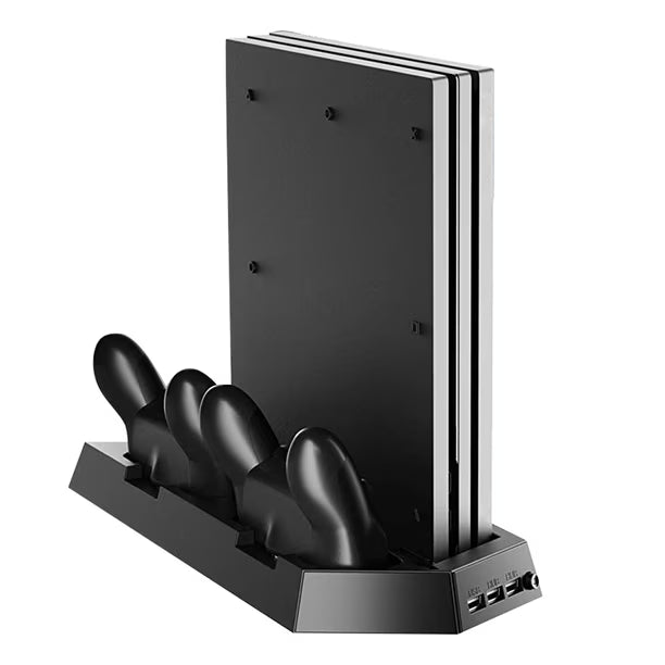 Suport cu ventilator de răcire și stație de încărcare pentru PlayStation 4 Pro, Inevent Second-Hand SH