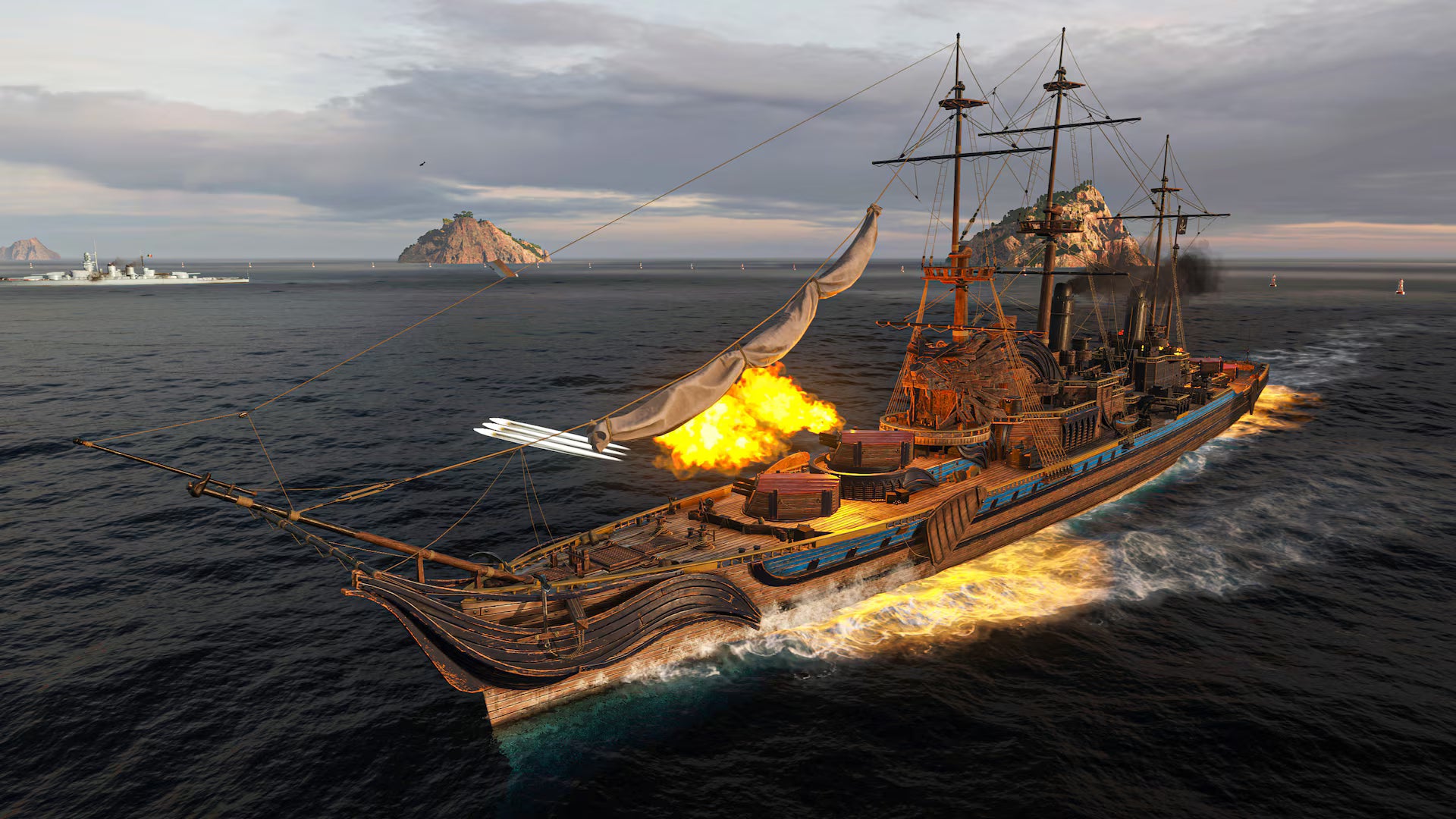 Joc World of Warships: Legends - Firepower Deluxe Edition pentru PlayStation 4 PS4 Second-Hand SH