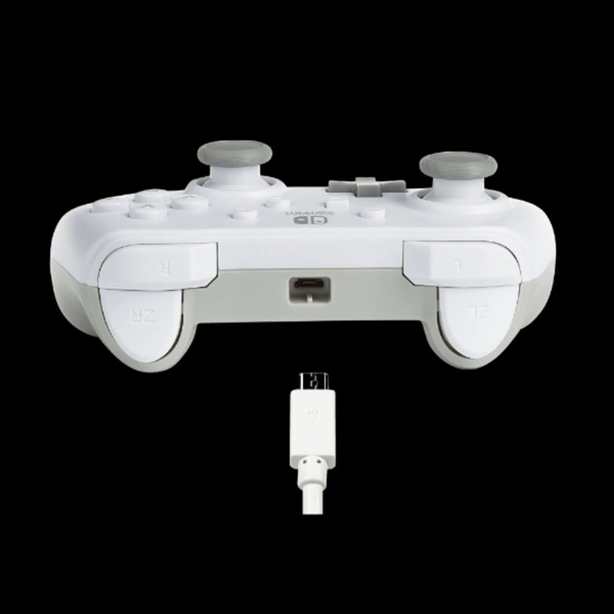 Controller cu fir PowerA pentru Nintendo Switch, USB, 3m, Ergonomic – Alb Second-Hand SH