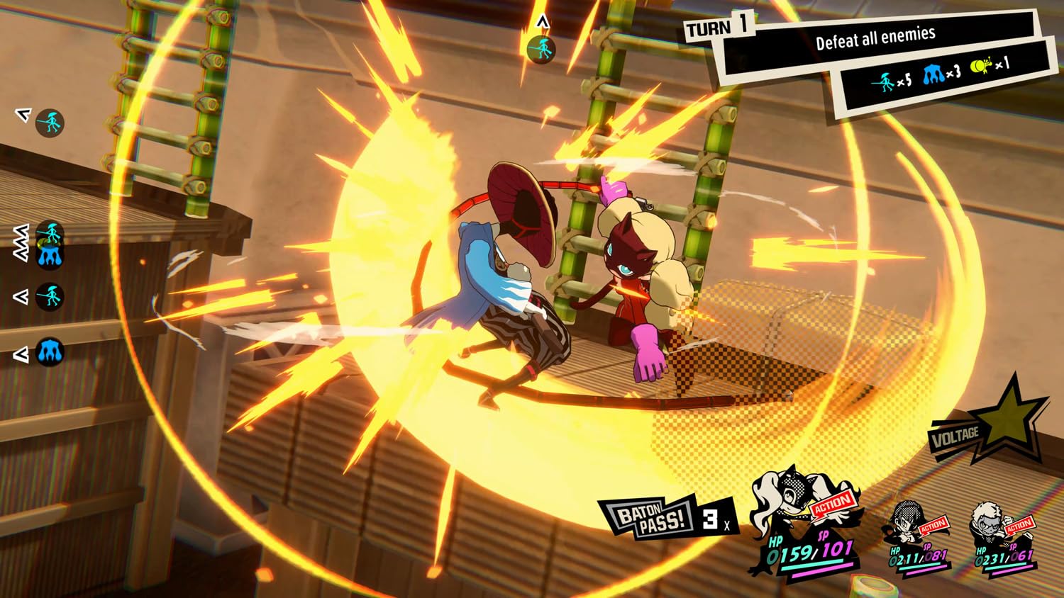 Joc Persona 5 Tactica pentru Nintendo Switch Second-Hand SH