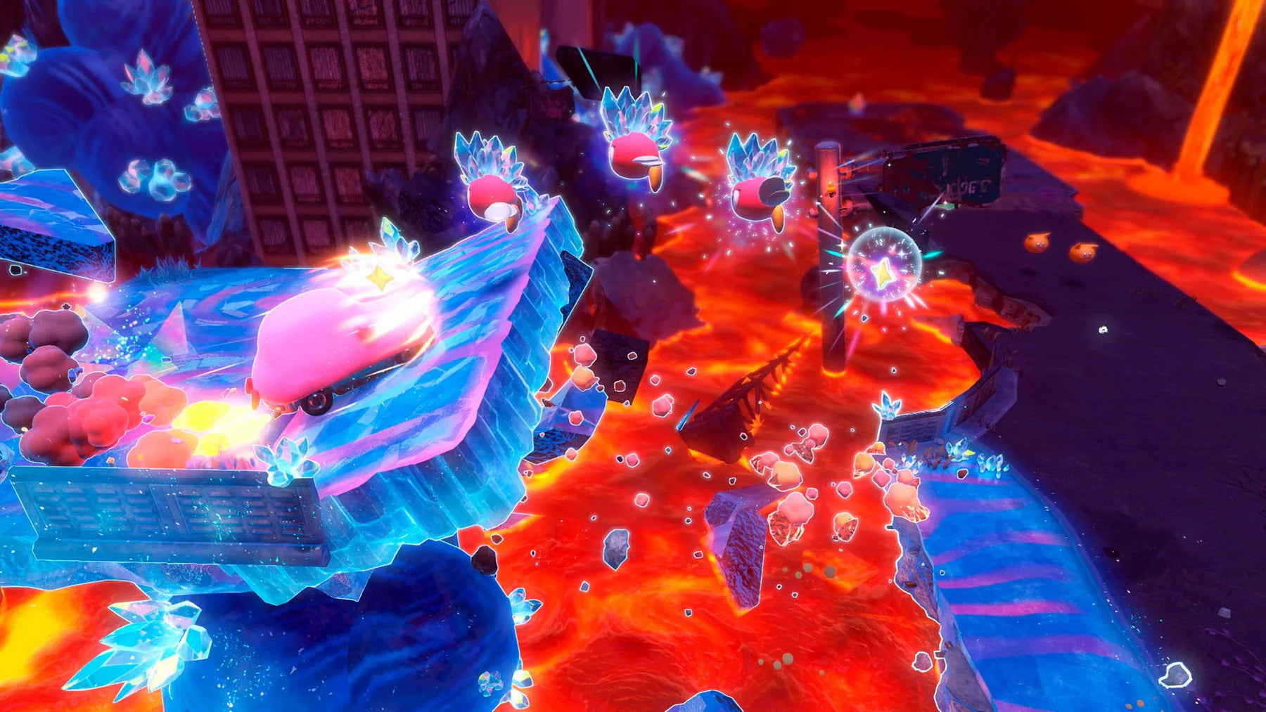 Joc Kirby and the Forgotten Land pentru Nintendo Switch 2 Second-Hand SH