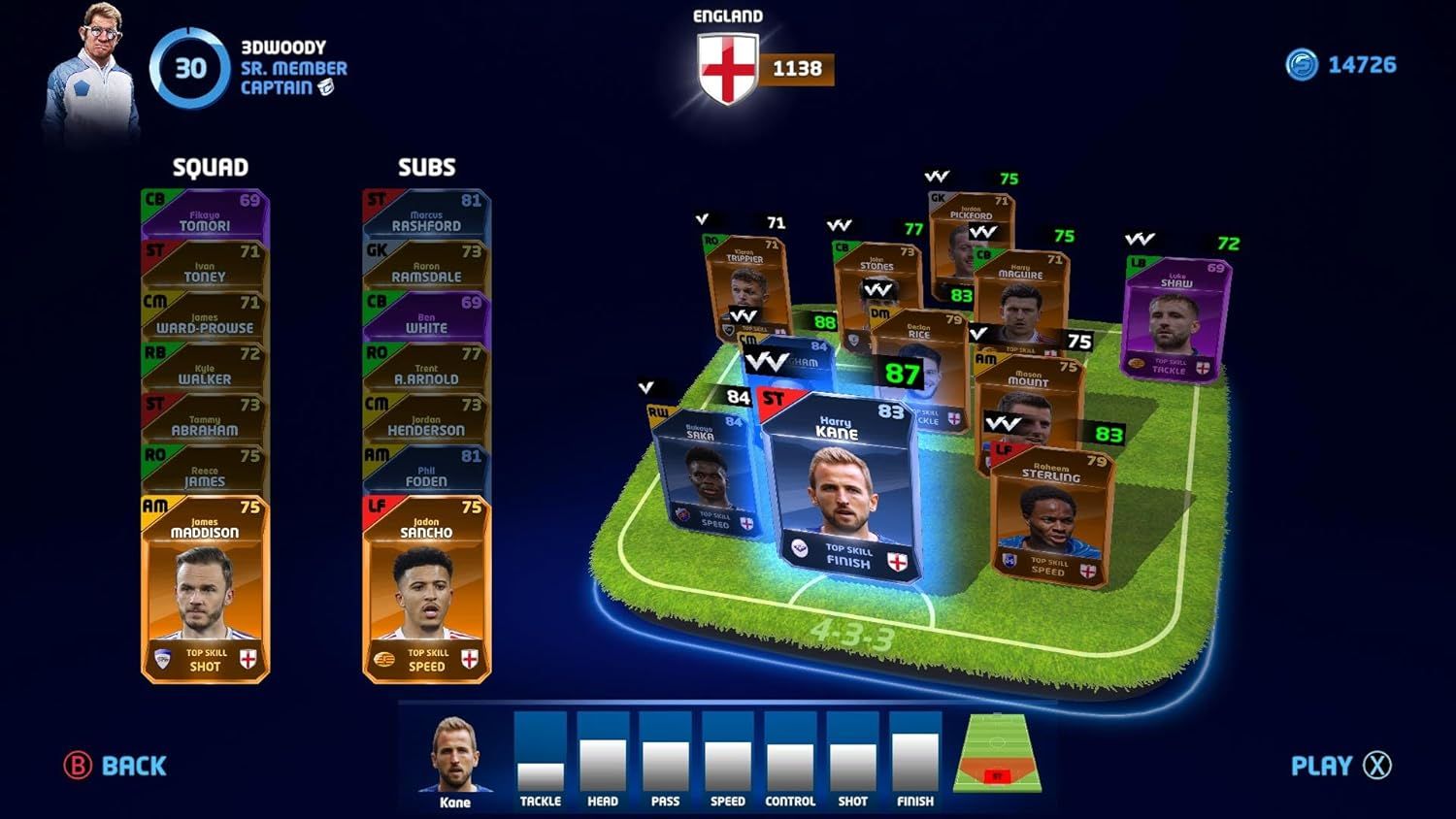 Joc Sociable Soccer 25 pentru PlayStation 4 PS4 Second-Hand SH
