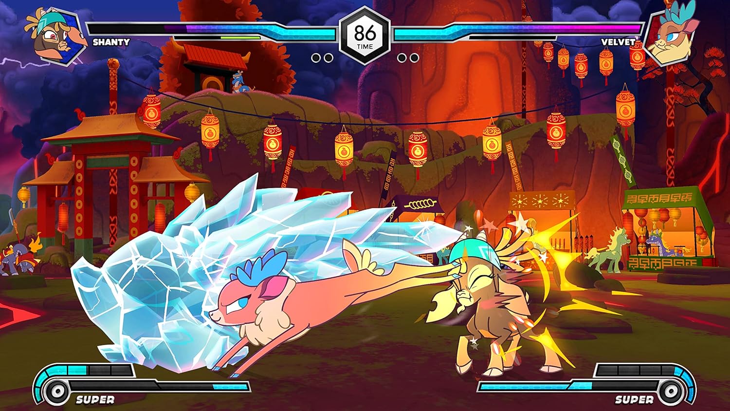 Joc Them's Fightin' Herds Deluxe Edition pentru PlayStation 4 PS4 Second-Hand SH