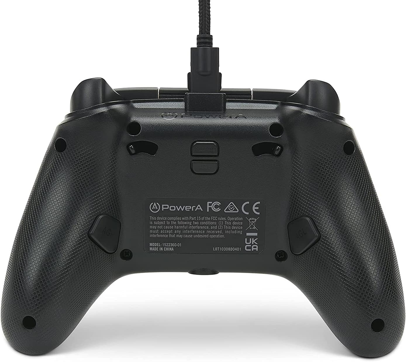 Controller cu fir PowerA Enhanced Wired, Xbox Series X, S, Xbox One, PC, Spectra Infinity, Alb Second-Hand SH