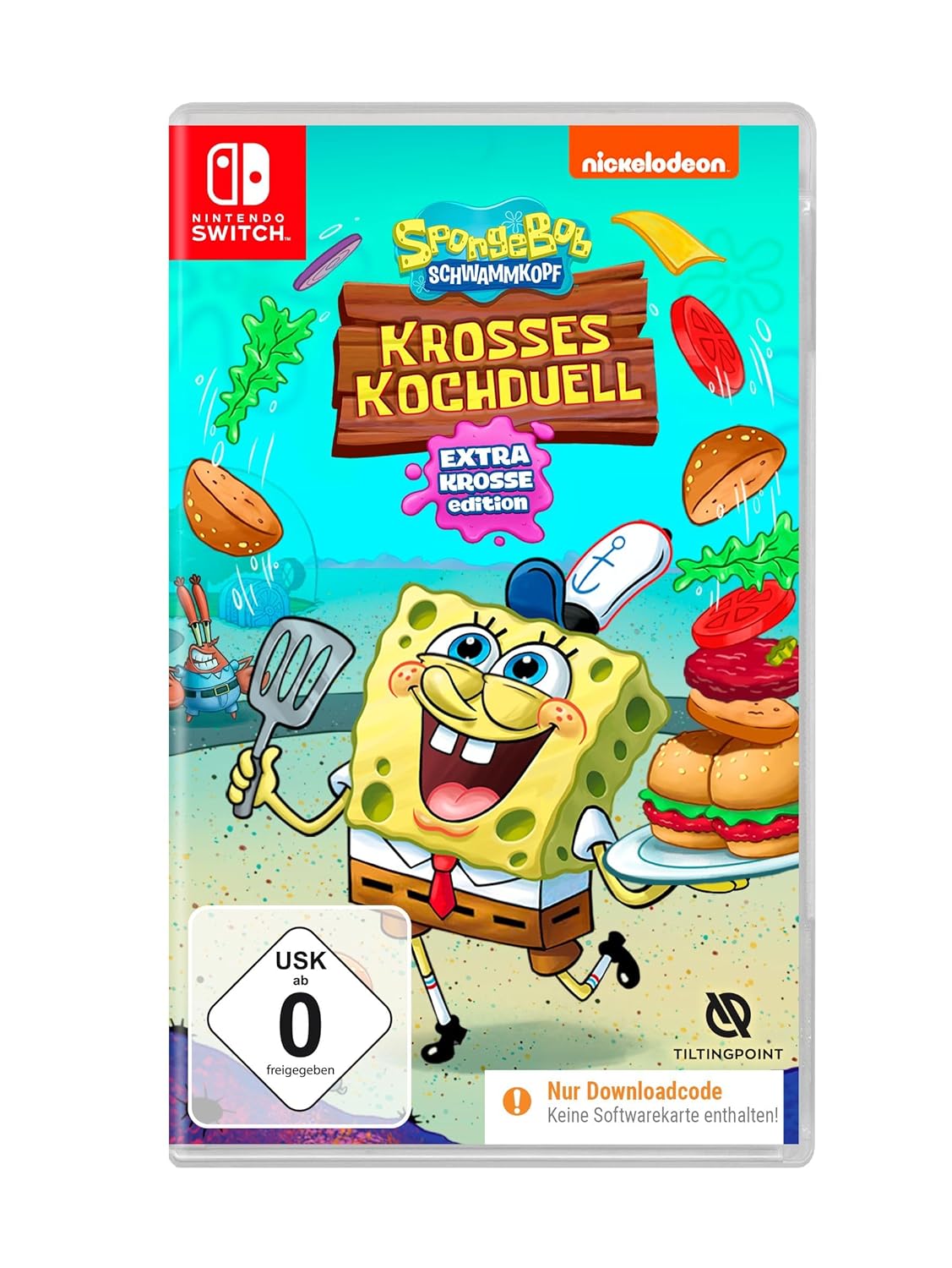 Joc SpongeBob Squarepants: Krusty Cook-Off Extra Krusty Edition pentru Nintendo Switch NOU