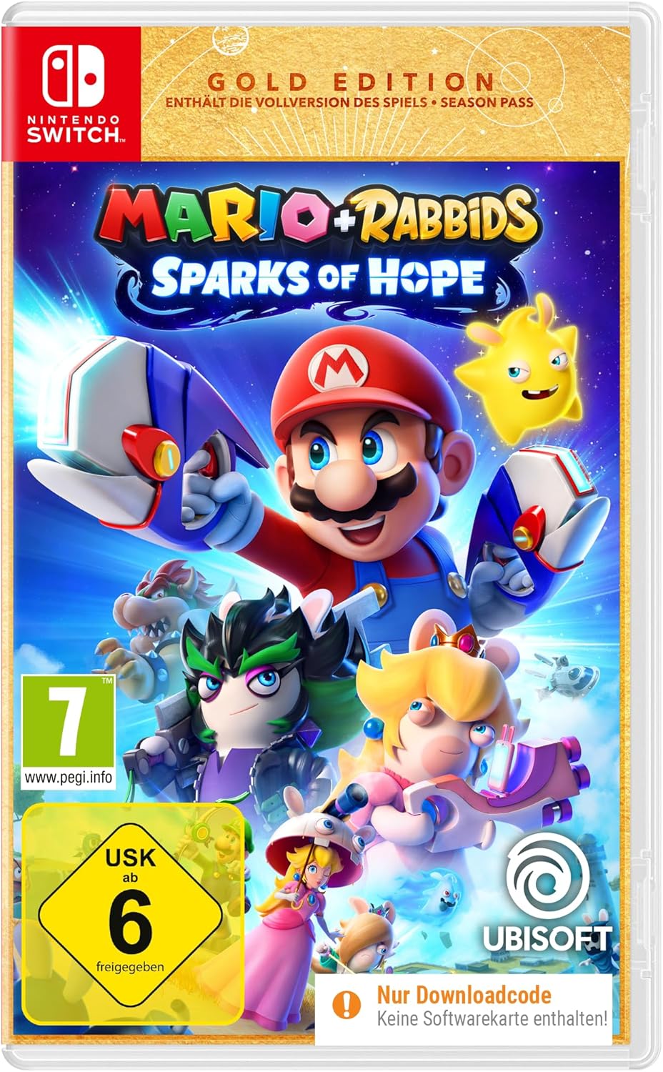 Joc Mario + Rabbids Sparks of Hope - Gold Edition pentru Nintendo Switch Second-Hand SH