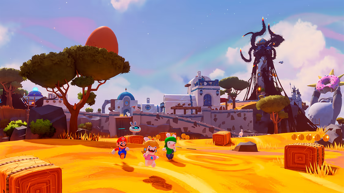 Joc Mario + Rabbids Sparks of Hope - Gold Edition pentru Nintendo Switch Second-Hand SH