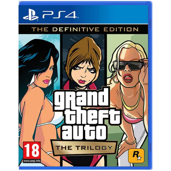 Joc Grand Theft Auto Trilogy PlayStation 4 PS4 Second-Hand SH