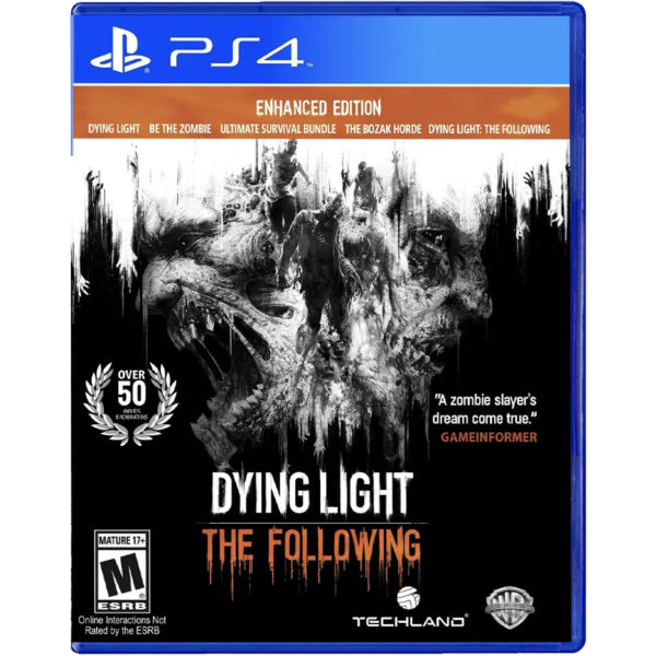 Joc Dying Light The Following Enhanced Edition pentru PlayStation 4 PS4 Second-Hand SH