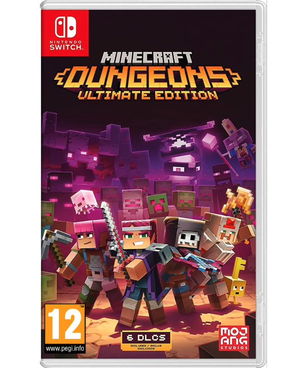 Joc Minecraft Dungeons Ultimate Edition pentru Nintendo Switch Second-Hand SH