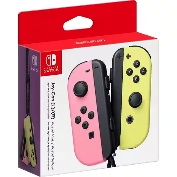 Pereche Joy-Con NINTENDO Switch, Pink-Yellow Roz-Galben