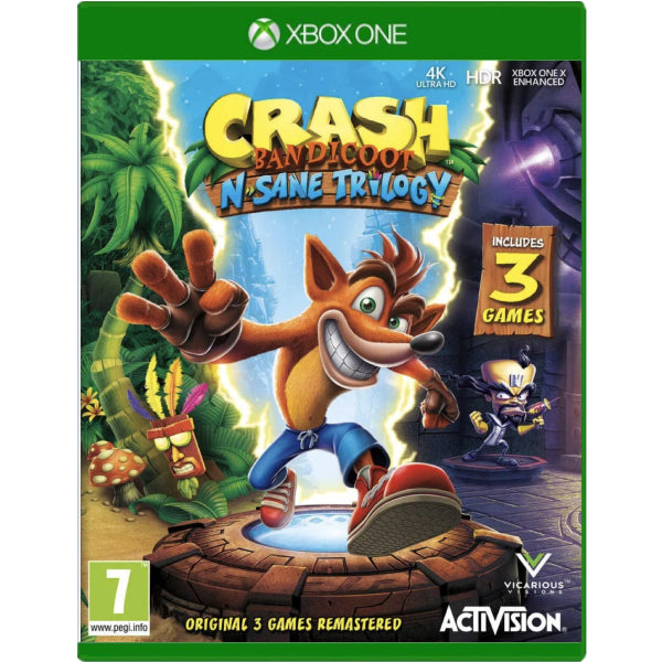 Joc Crash Bandicoot N. Sane Trilogy pentru XBOX ONE Second-Hand SH
