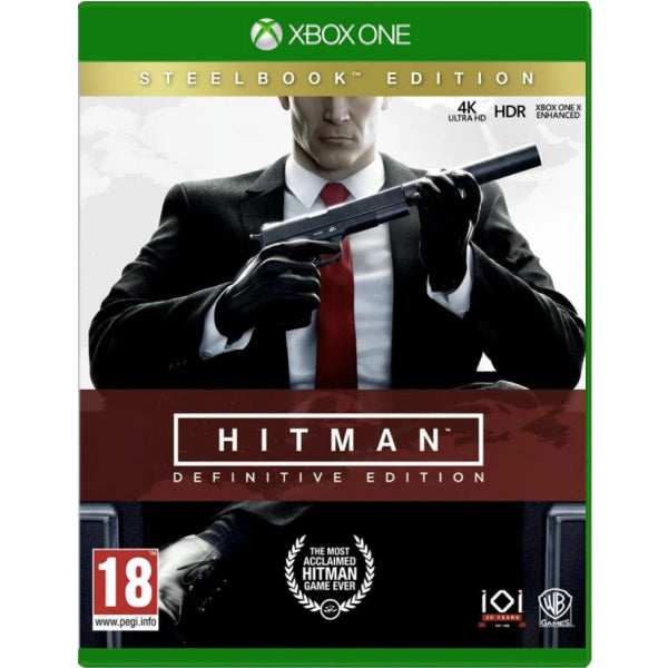 Joc Hitman Definitive Steelbook Edition pentru Xbox One Second-Hand SH