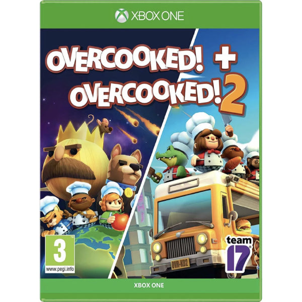 Joc Overcooked Overcooked 2 Double Pack pentru Xbox One Second-Hand SH