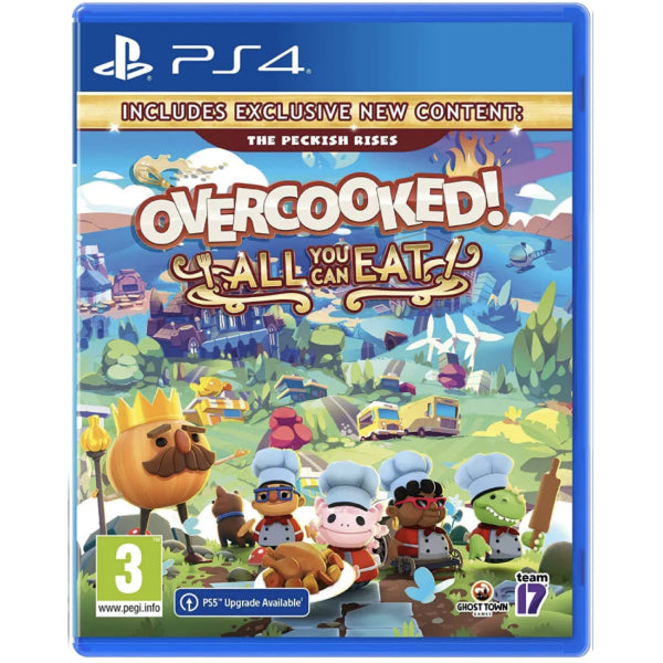 Joc Overcooked! All You Can Eat pentru PS4 PlayStation 4 Second-Hand SH