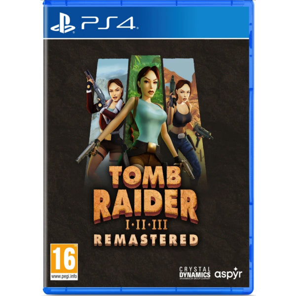 Joc Tomb Raider I II & III Remastered pentru PlayStation 4 PS4 Second-Hand SH