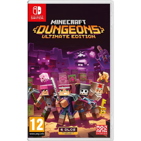 Joc Minecraft Dungeons Ultimate Edition pentru Nintendo Switch Second-Hand SH
