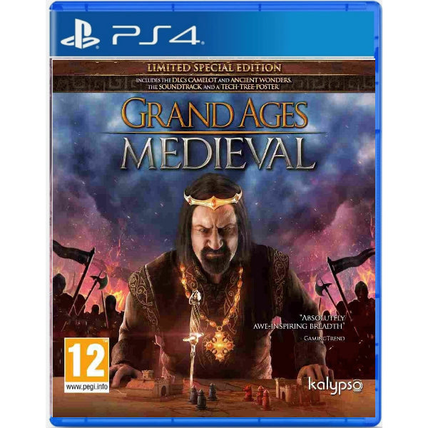 Joc Grand Ages Medieval Limited Special Edition pentru PS4 PlayStation 4 Second-Hand SH
