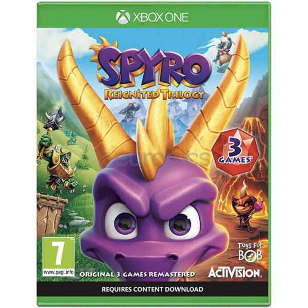 Joc Spyro Reignited Trilogy pentru Xbox One Second-Hand SH