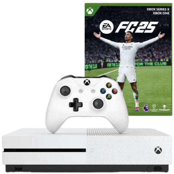 Consola MICROSOFT Xbox One S 1TB Second-Hand, ALB + Controller + Joc Ea Sports Fc 25