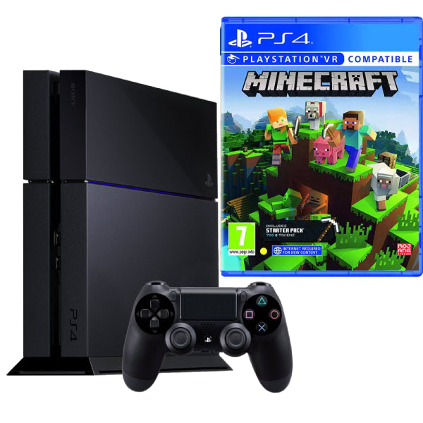 Consola Sony PlayStation 4 PS4 1TB + Controller + Minecraft Second-Hand SH