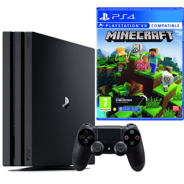 Consola Sony PlayStation 4 PRO PS4 1TB + Controller + Minecraft Second-Hand SH