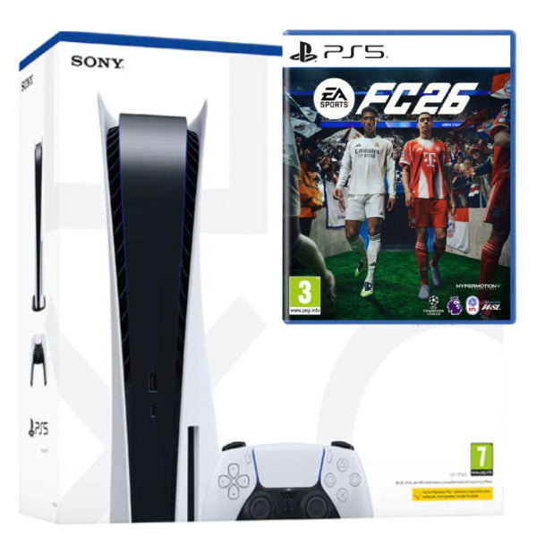 Consola Sony PlayStation 5 PS5 + Controller Second-Hand SH + Joc FC 26 Second-Hand SH