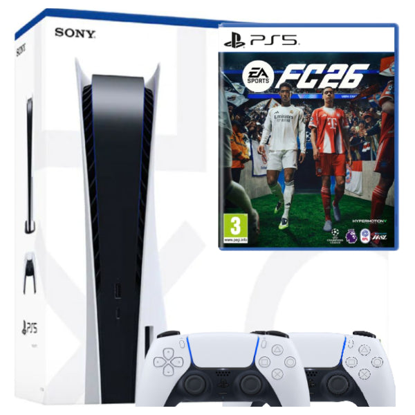 Consola Sony PlayStation 5 PS5 + 2 Controller Second-Hand SH + Joc FC 26 Second-Hand SH