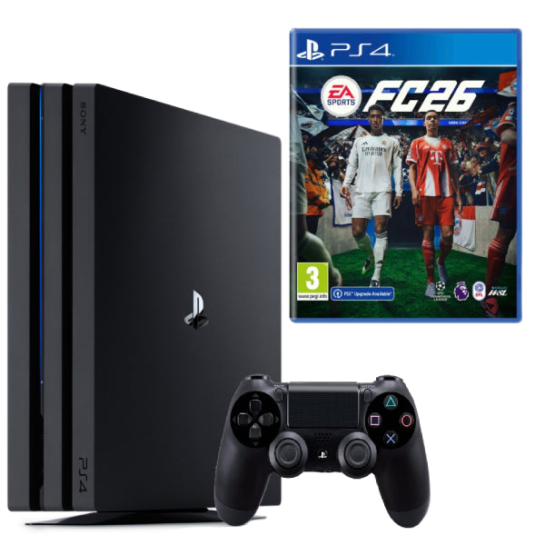 Consola Sony PlayStation 4 PRO PS4 1TB + Controller Second-Hand SH + Joc FC 26 Second-Hand SH
