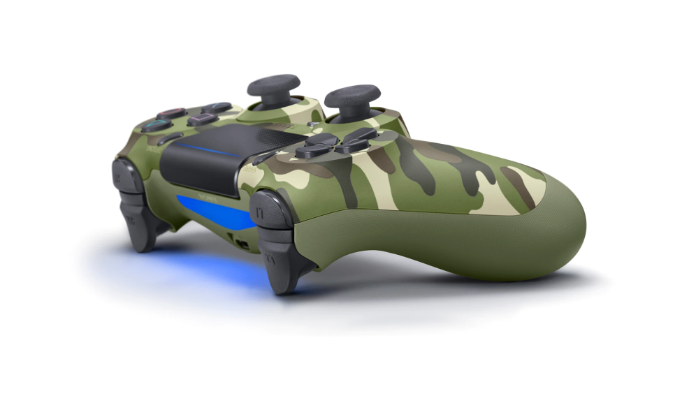 Controller Wireless SONY PlayStation DualShock 4 V2, Verde Camuflaj Second-Hand SH